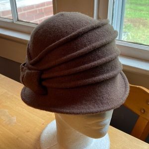 SEEBERGER wool hat Germany designer in good condition